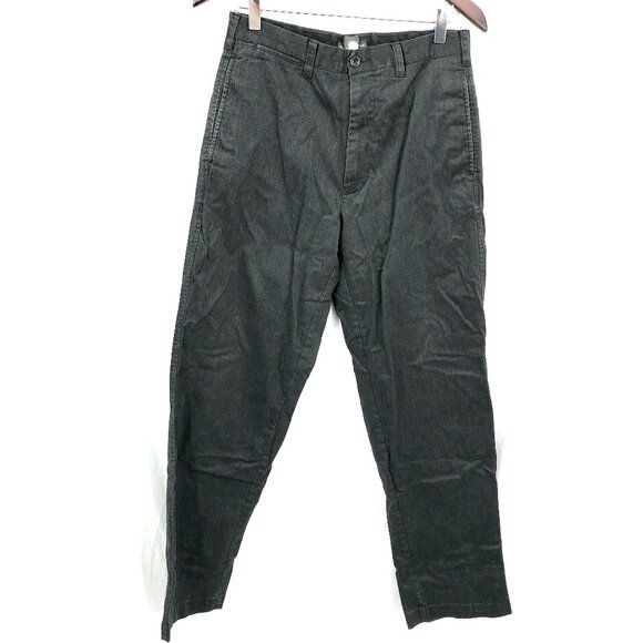 Banana Republic Stretch flat front trouser jean chinos charcoal wash gray 30 - Picture 1 of 8